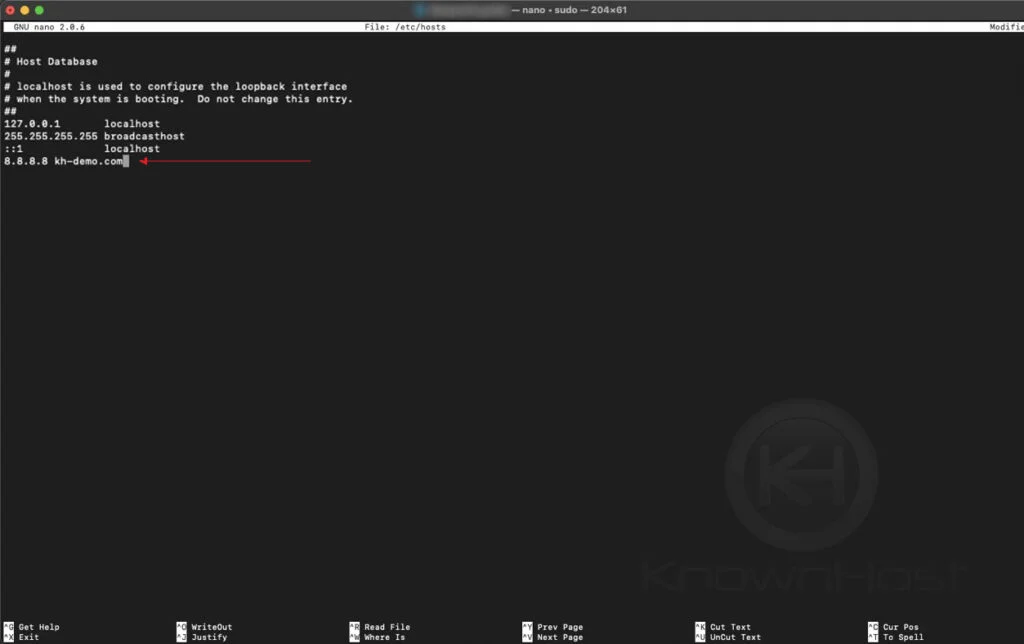 add-example-entry-in-etc-hosts-macos