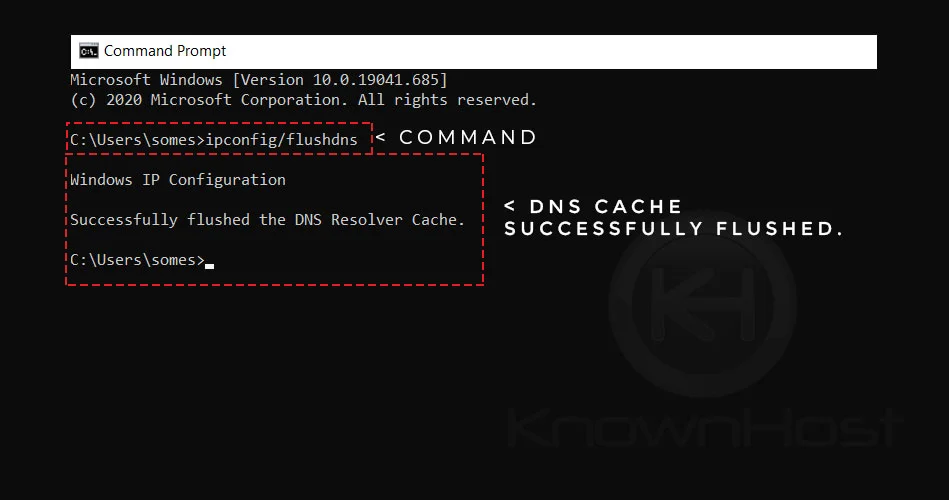dns-cache-flushed-windows-os