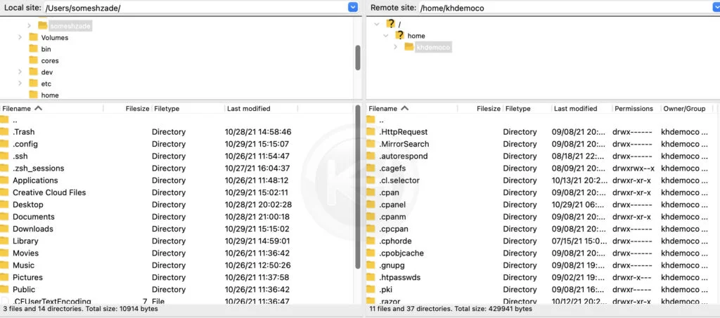 How to Configure FileZilla to upload files via sFTP